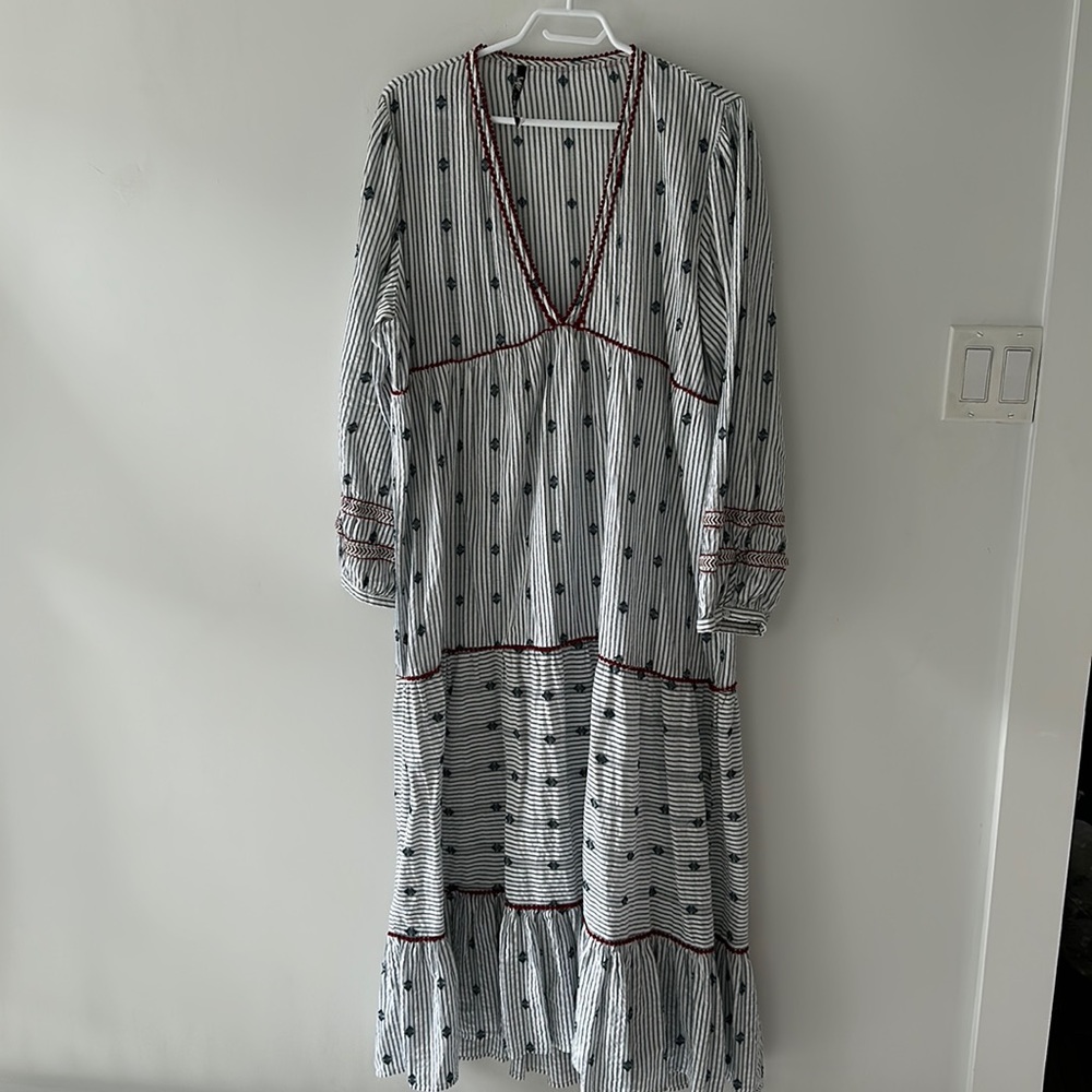 Zara striped dress
